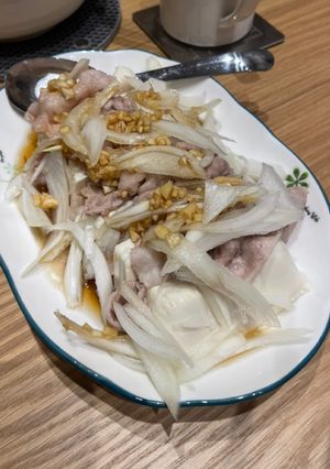 涼拌豬肉嫩豆腐 的食譜成品照片