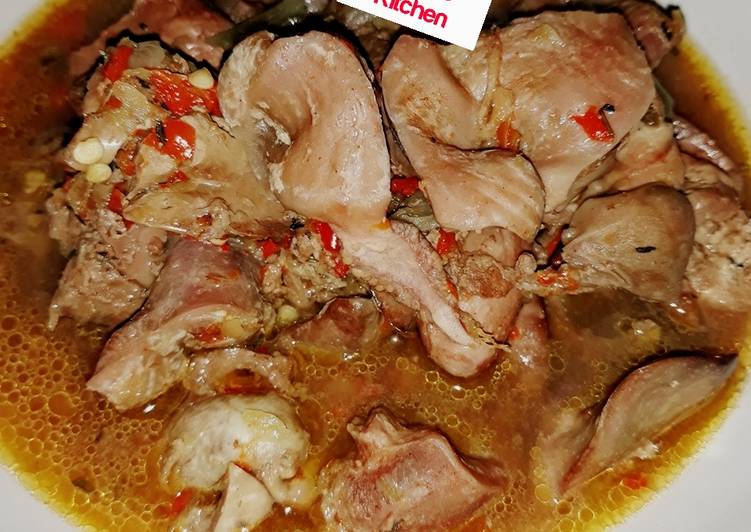 Gizzard pepper soup