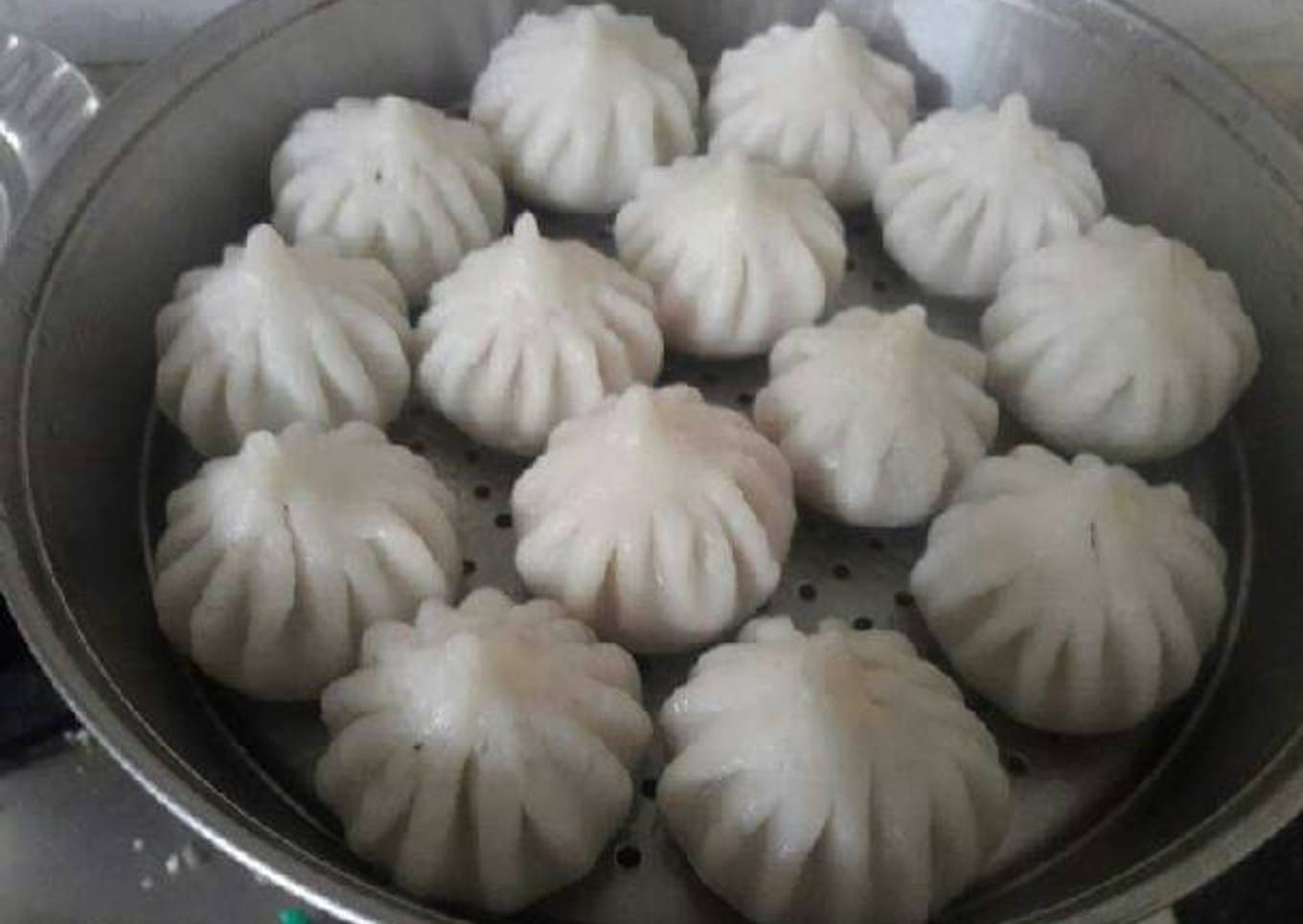 Indian dessert (steam modak)