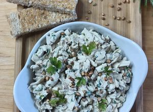 Une photo de 🌿Rillette de Tofu Fumé et Mayonnaise Allégée
