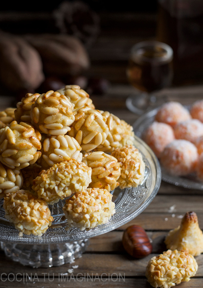 Una foto de Panellets de patata y zanahoria