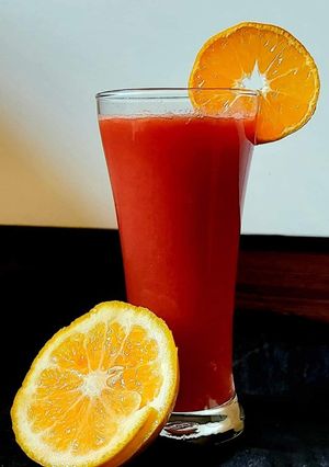 A picture of Carrot Orange Juice.