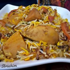 A picture of Sindhi Biryani.
