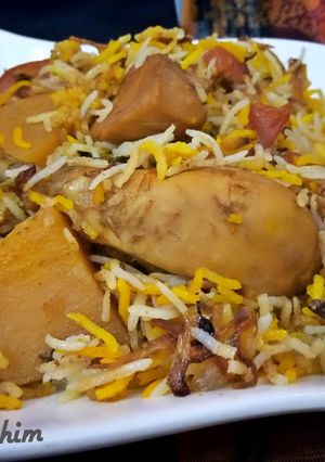 A picture of Sindhi Biryani.