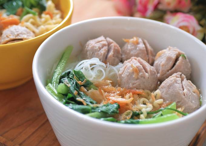 Resep Bakso Kenyal Dan Enak Daging Sapi Dan Ayam Oleh Smart Mama Vlog