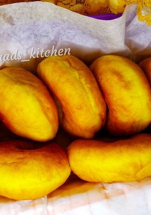 Foto resep Donat Labu kuning #kamismanis
