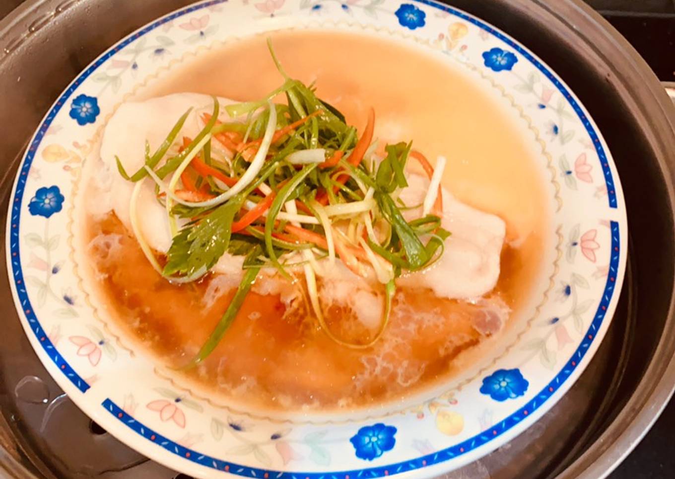 Resep Tim telur dan ikan Dori (Chinese food ala Taiwan)