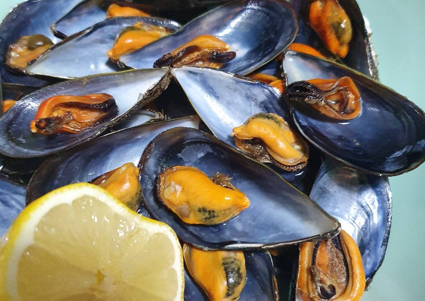 Mejillones al vapor
