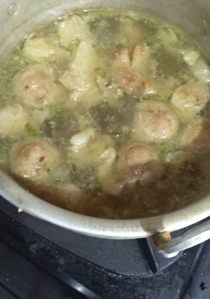 Foto resep Kuah bakso sapi