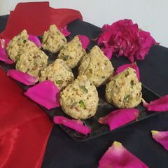 A picture of Makhana dry fruits Modak.