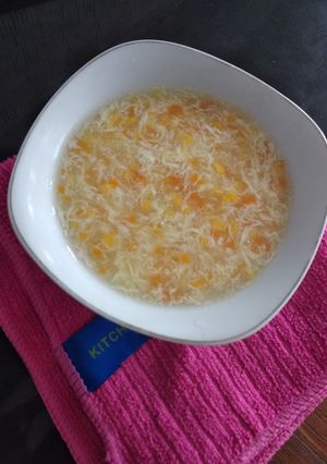 Foto resep Sup jagung simple sangat
