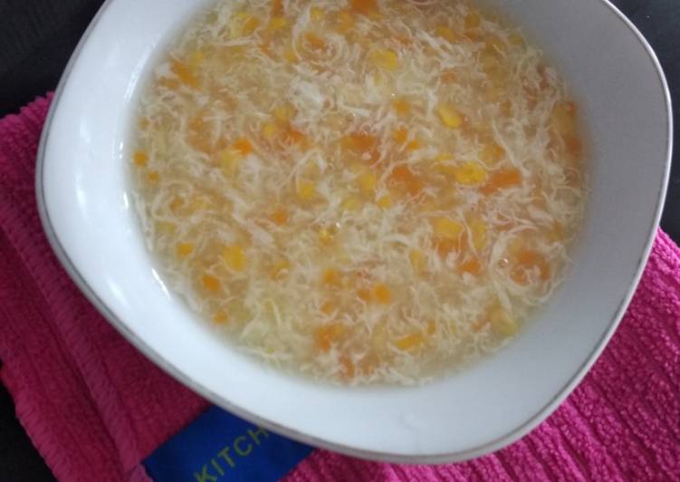 Easiest Way to Prepare Perfect Sup jagung simple sangat