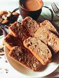 Water chestnut nutty cake