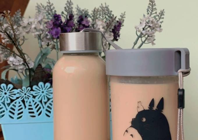 Langkah Mudah untuk Membuat Cappucino cincau DEBM, Lezat