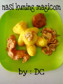 Foto resep Nasi kuning magicom