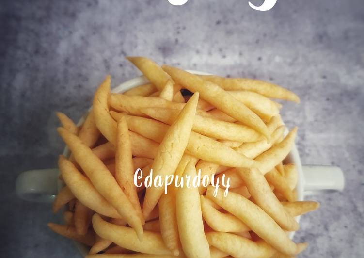 Cara Membuat Cheese Stick / Gabus Keju Sederhana Dan Enak