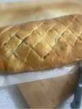 Focaccia farcita con prosciutto e funghi