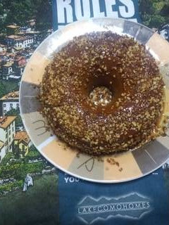 Una foto de Budín de Dulce de leche y Vainilla