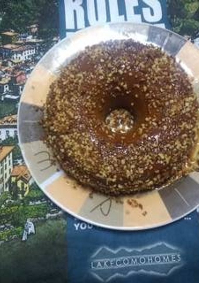 Una foto de Budín de Dulce de leche y Vainilla