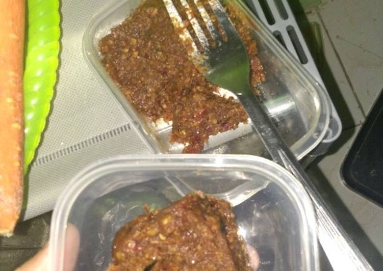 Sambal kacang/sambal pecel