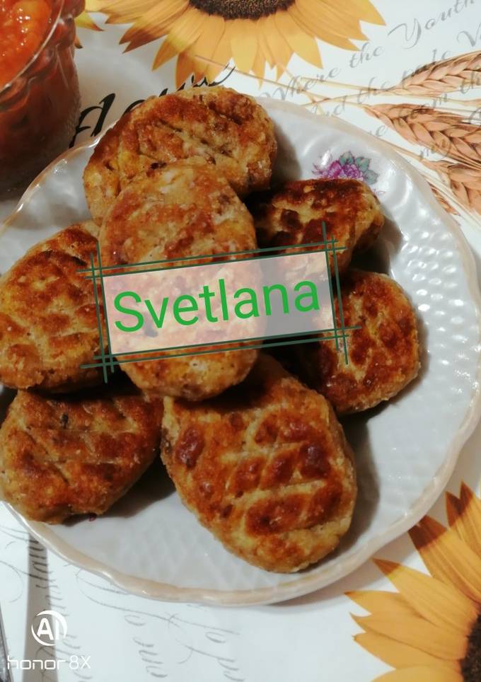 Котлетки з квасолі