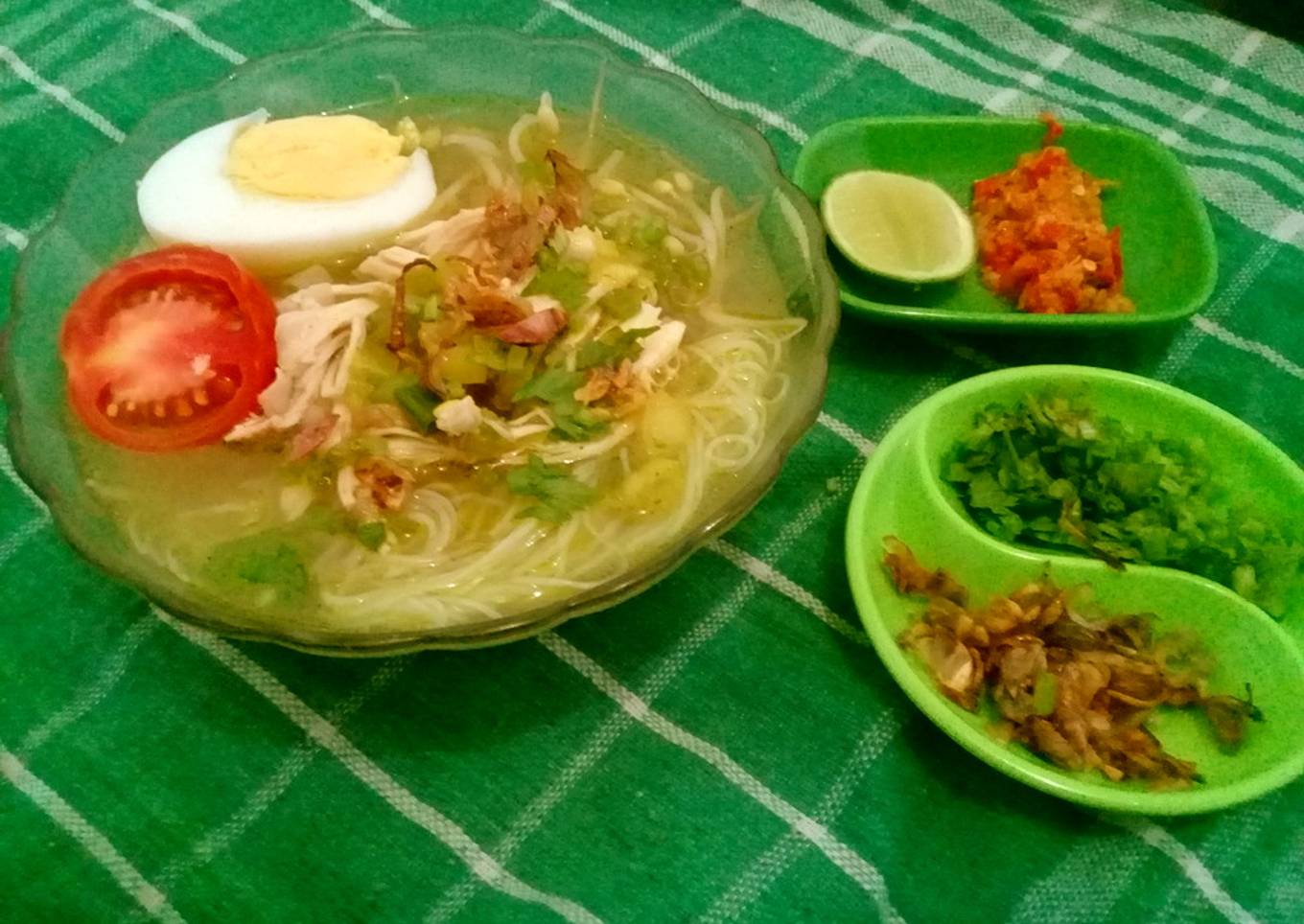 Soto Ayam Bening ala Indi