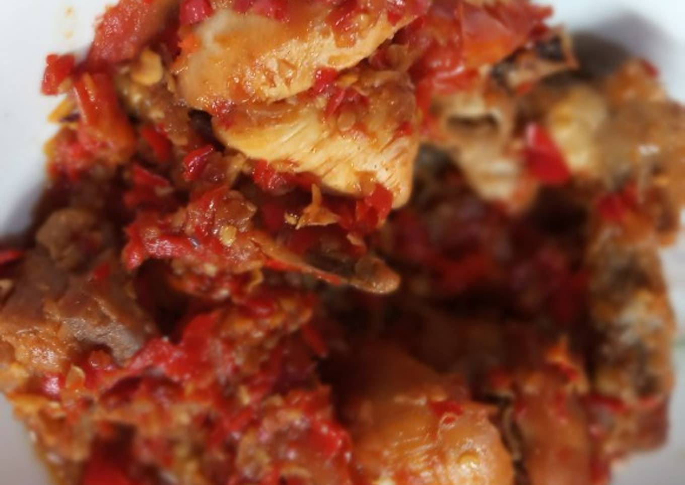 Ayam balado cuka