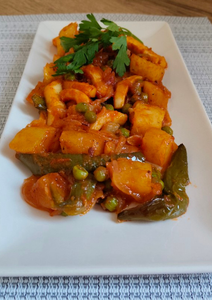 Una foto de Frita de calamar estilo balear