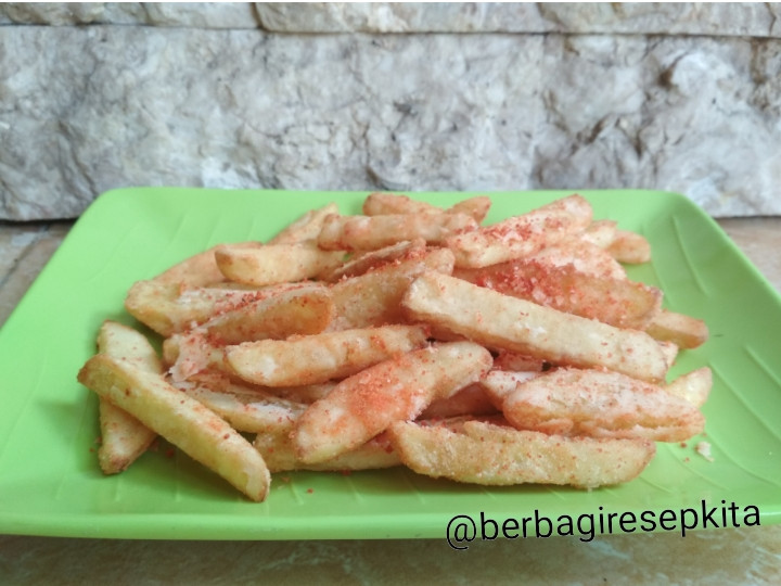 Resep Kentang goreng kriuk crispy, Lezat