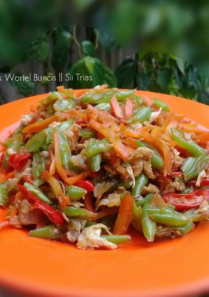 Foto resep Orak arik wortel buncis💓
