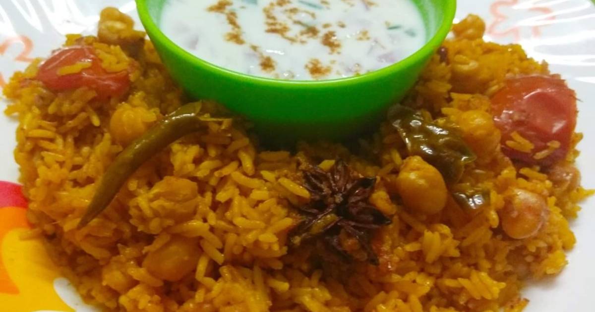 Kabuli Chana Pulao Recipe By Kirti Das Cookpad