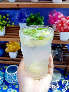 A picture of Green Grapes Mocktail.