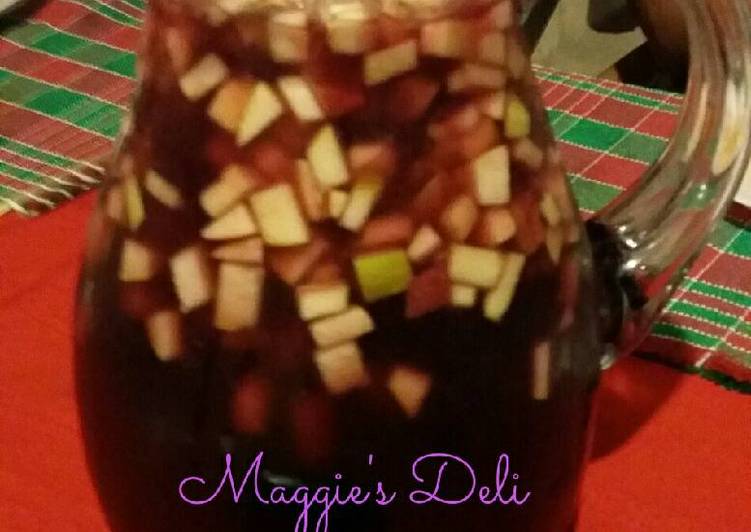 Sangria con tinto y ron