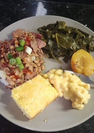 A picture of Hoppin Johns.