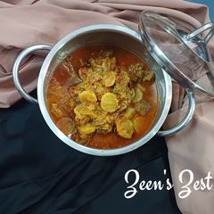Hyderabadi Mooli Gosht Khatta A picture of Hyderabadi Mooli Gosht Khatta.