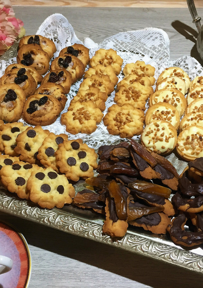 Una foto de Pastas de té