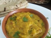 A picture of split pigeon pea lentils