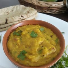 A picture of Kili-Mooku Manga Parpu | South-Indian Mango Dal.