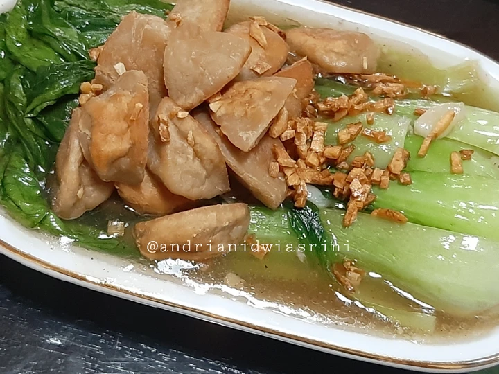 Easy Steps Make Recipes Pokcoy Saus Tiram the Delicious Really Delicious.