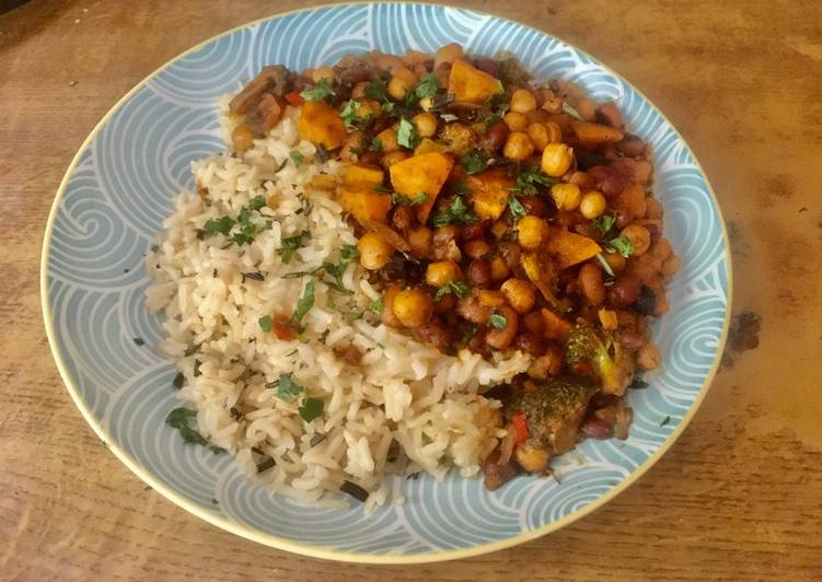 Any-night-of-the-week Sweet potato curry