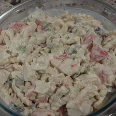 A picture of Pasta Crab Salad.