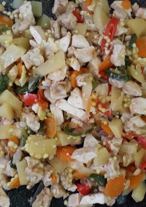 Foto resep Oseng tahu tempe+sayuran sederhana