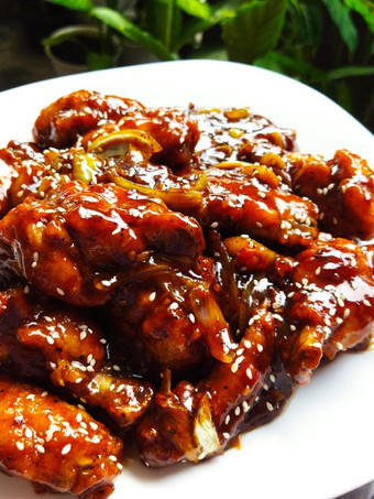 Cara Bikin Spicy chicken wings black pepper sauce Irit Untuk Jualan