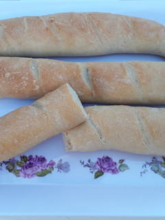 Una foto de Pan francés. Baguette