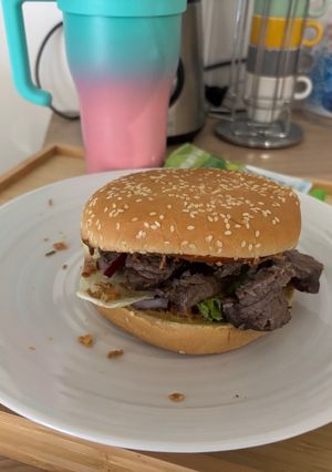 Une photo de Burger au Steak de Bœuf