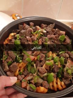 صورة لوصفة كفتاجي طريقتي صينية كبدة