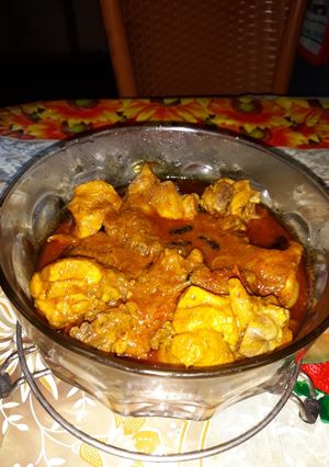 চিকেন কষা (chicken kosha recipe in Bengali) রেসিপির প্রধান ছবি