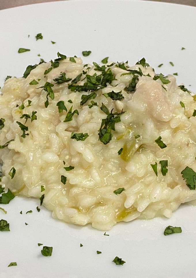 Una foto de Risotto de Pollo