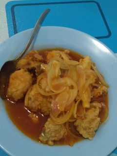 Foto resep Ayam goreng tepung Asam manis