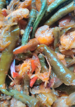 Foto resep Tauco udang kacang panjang